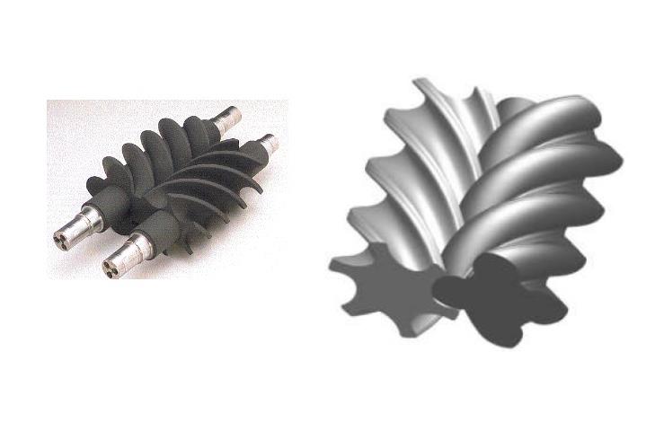 干式空压机螺杆转子