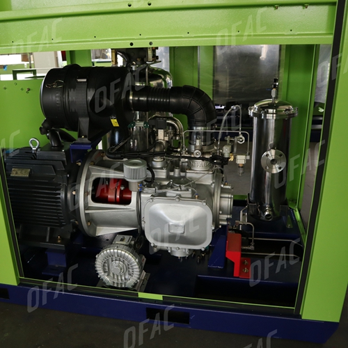 两级压缩空压机为何能实现更高的能效？